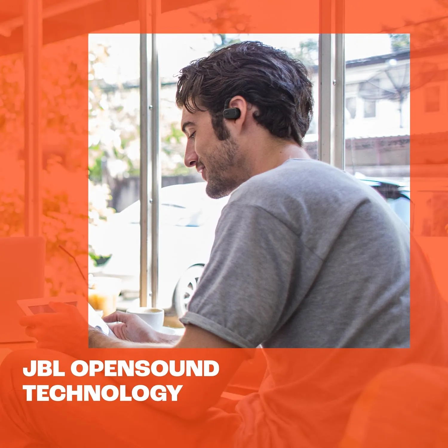 - True Wireless Open-Ear Headphones, OpenSound Technology, Splash and dust Resistant