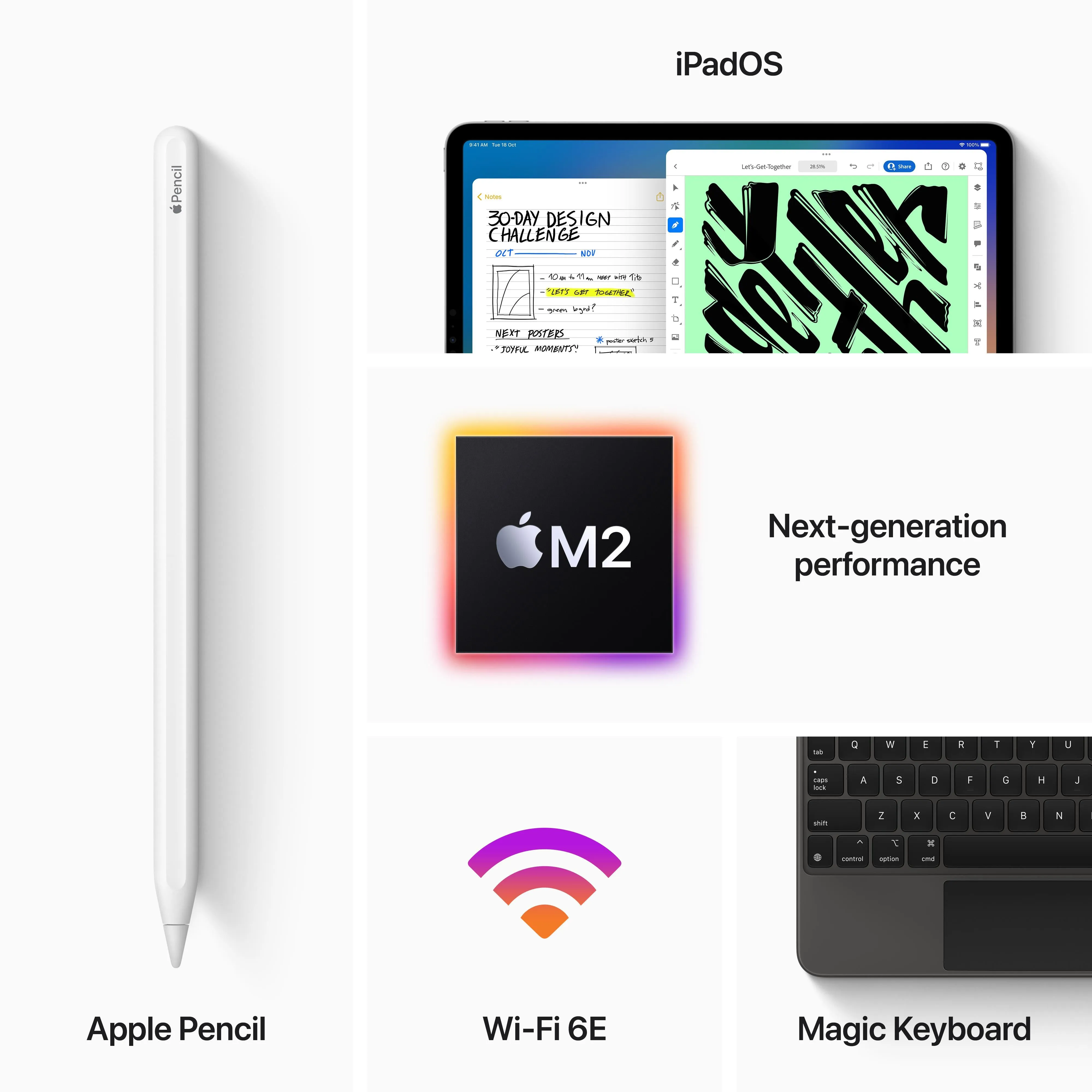 2022 11-inch iPad Pro Wi-Fi 2TB - Space Grey (4th generation)