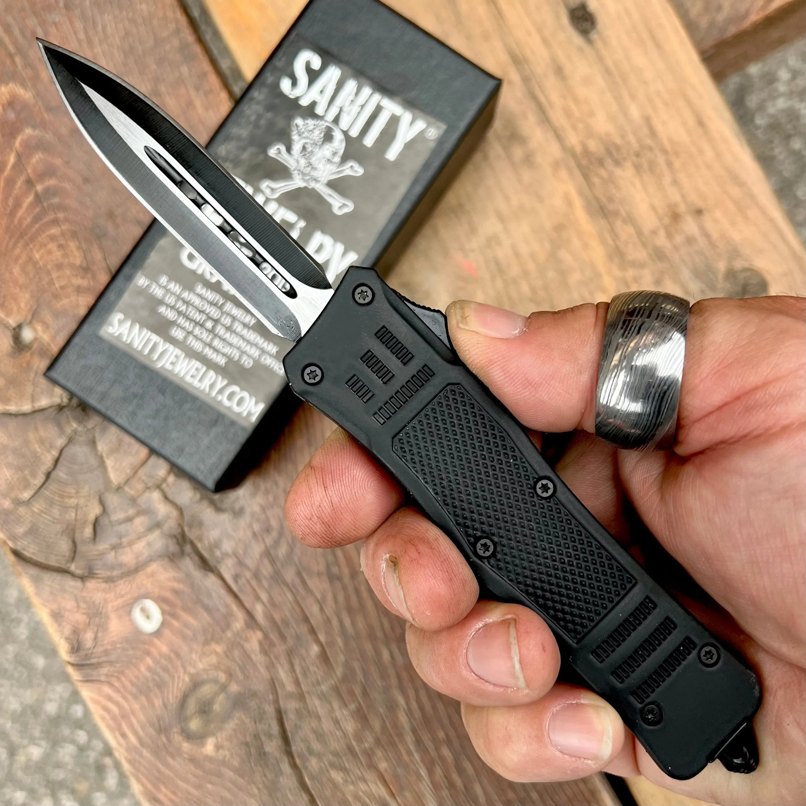 8.5” Frank Nitti - Double Sided Smooth - Medium - MEDBL