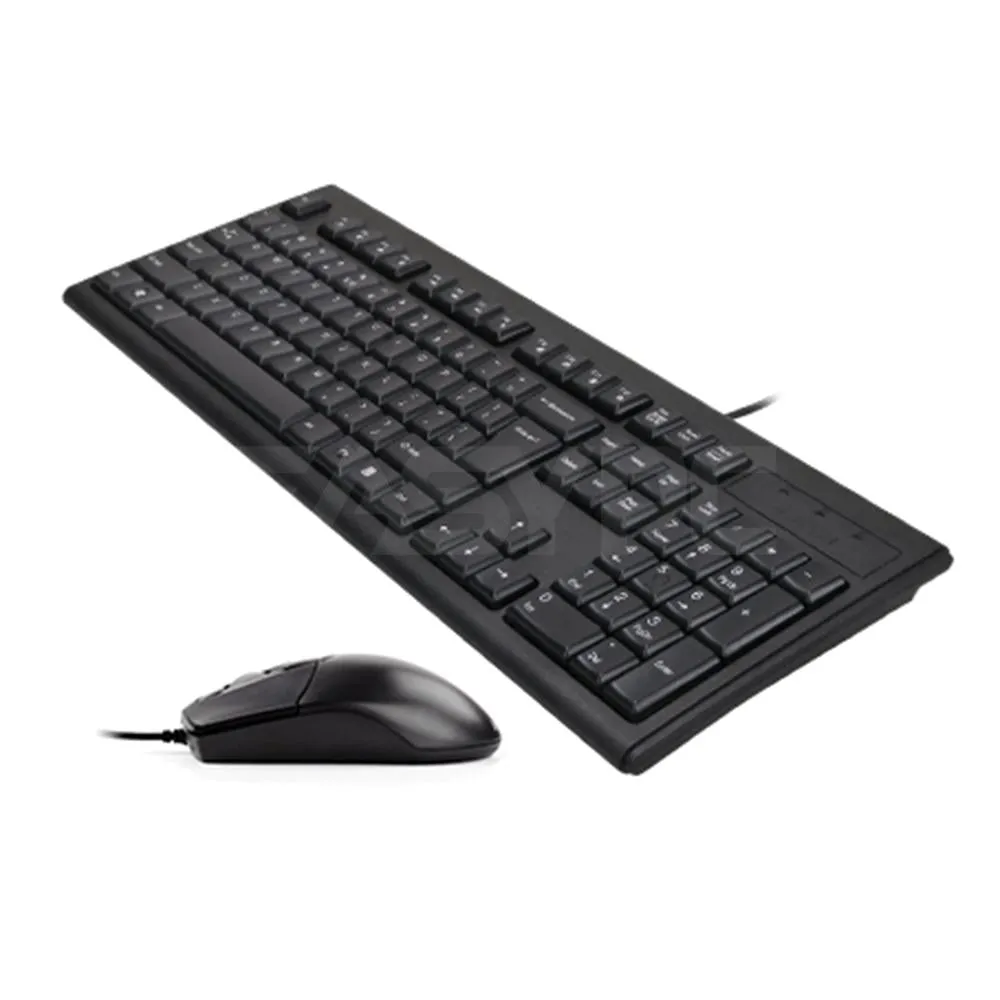 A4Tech KRS-8572 Usb Keyboard and Mouse Black