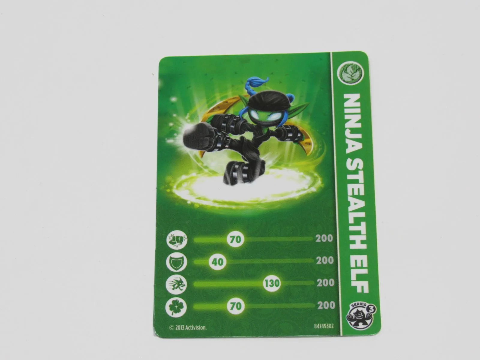 Activision Skylanders Swap Force Ninja Stealth Elf Figure 84749888 -- Used