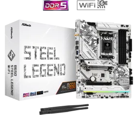 ASRock B650 Steel Legend WIFI ATX AM5 Motherboard
