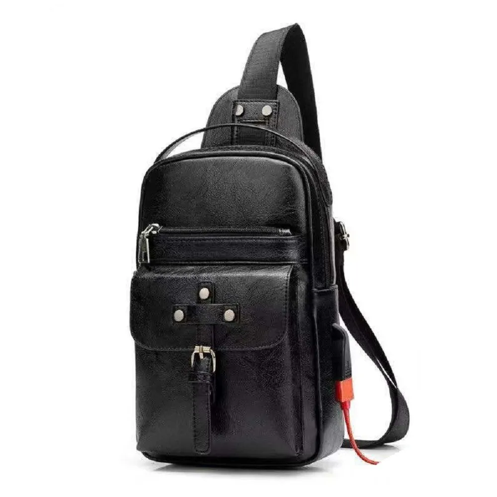 Backpack Waist Shoulder bag compatible with Ebook, Tablet and for Huawei Honor V30 Pro (2019) - Black