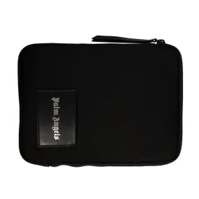 Black Logo Patch IPad Case Pouch