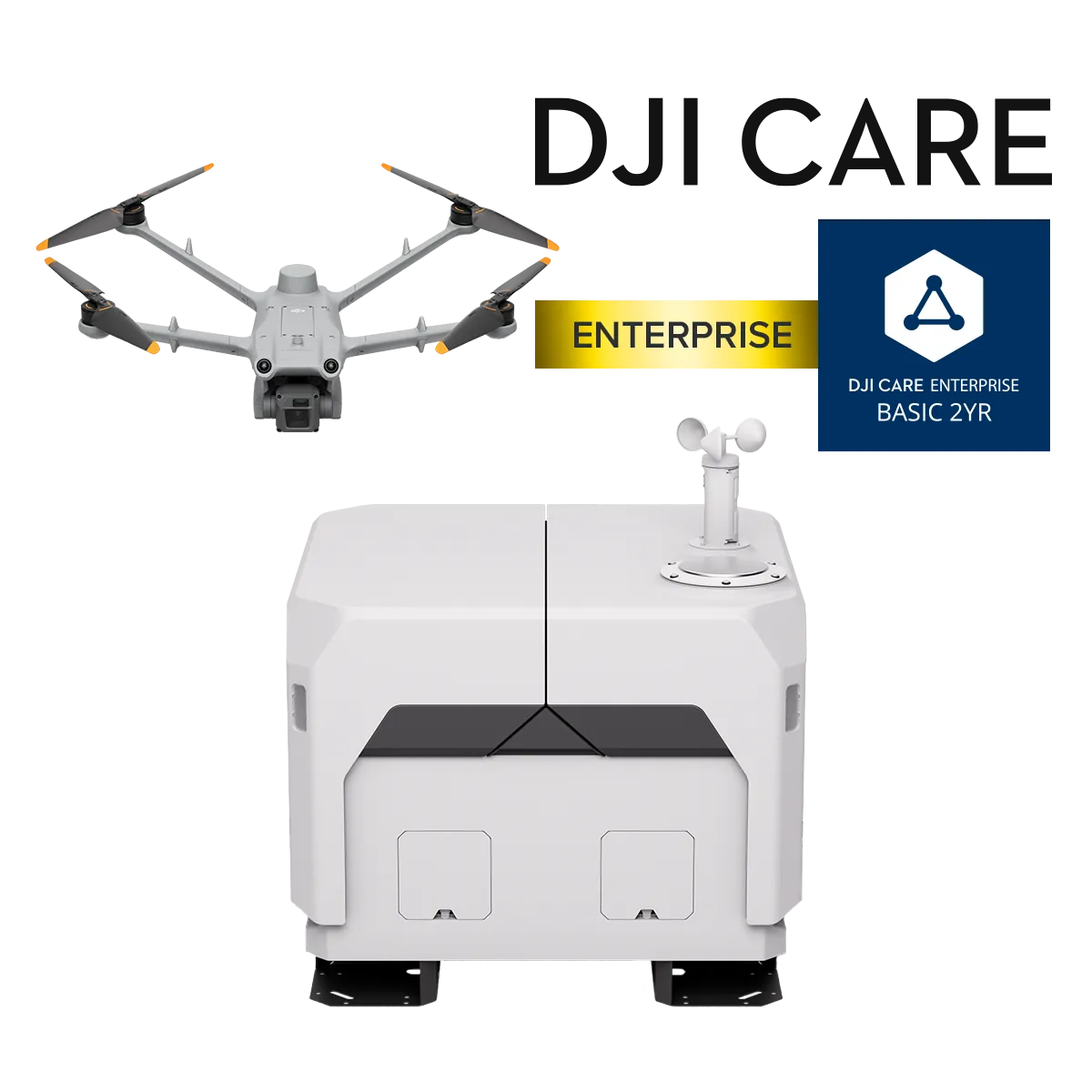DJI Dock 2 with Matrice 3D Ready to Fly Kit (Care Basic 2 Yr)