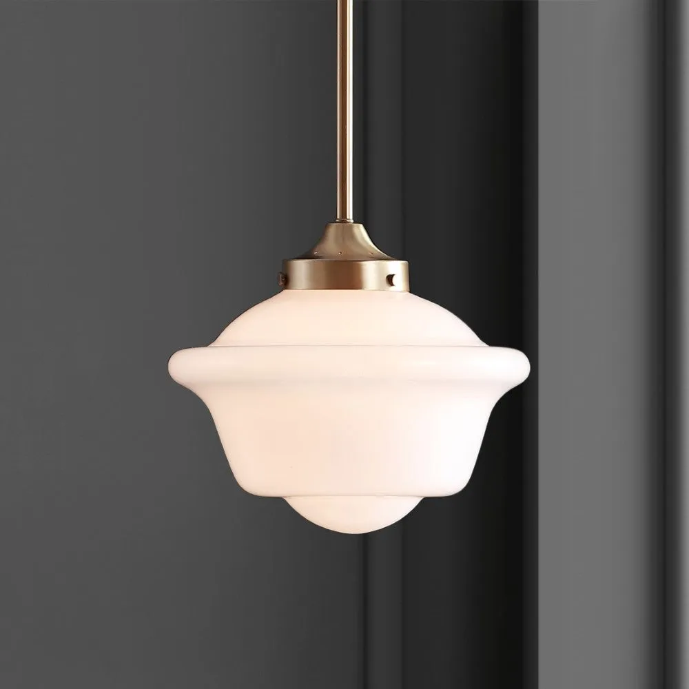 Elk Adjustable Drop Metal/Glass LED Pendant