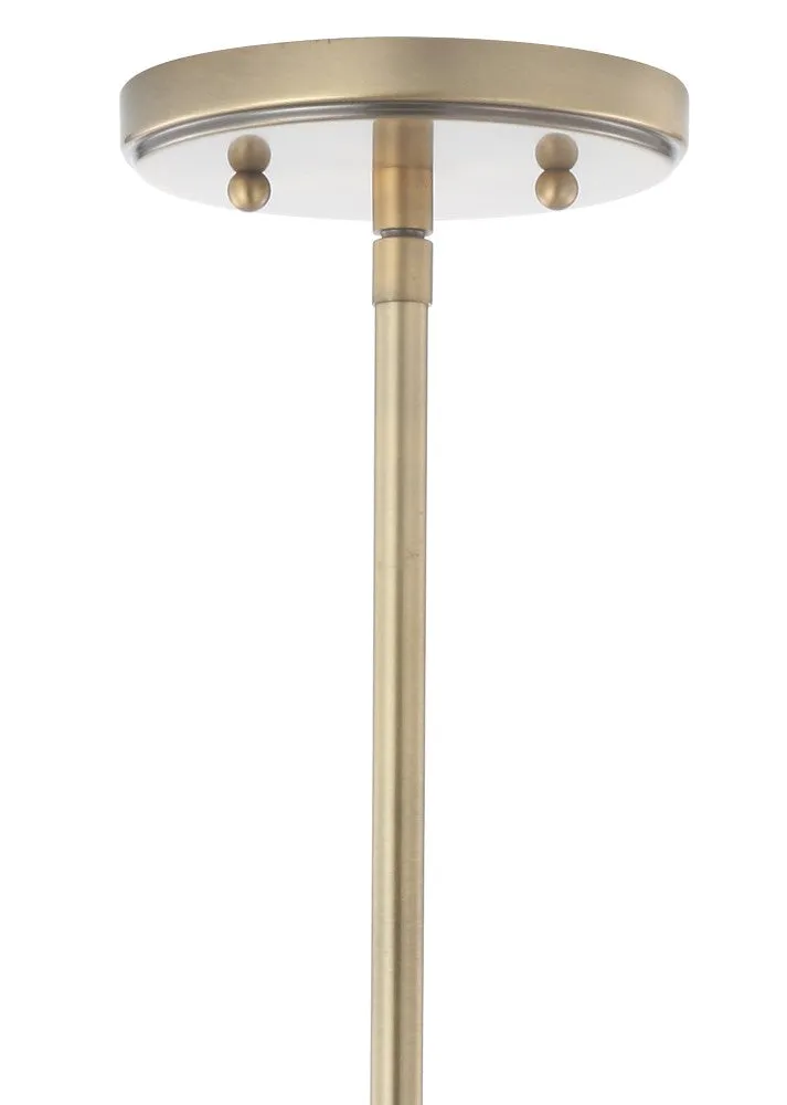 Elk Adjustable Drop Metal/Glass LED Pendant