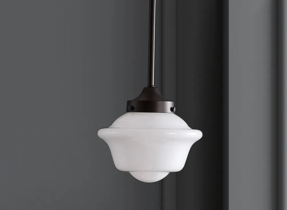 Elk Adjustable Drop Metal/Glass LED Pendant