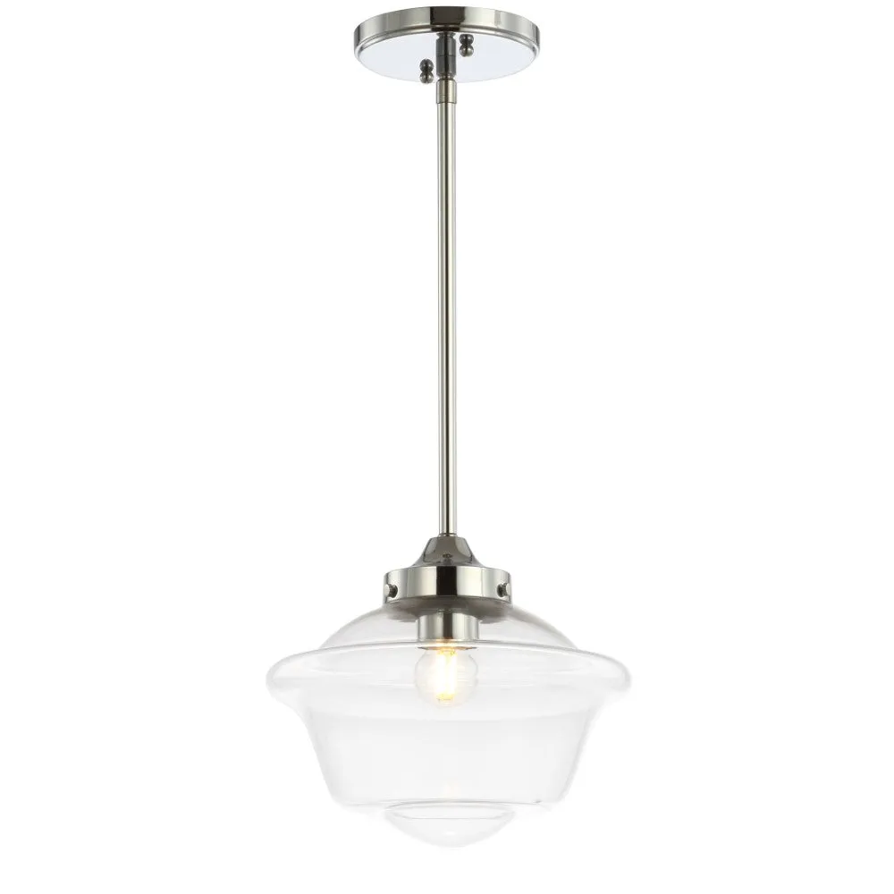 Elk Adjustable Drop Metal/Glass LED Pendant