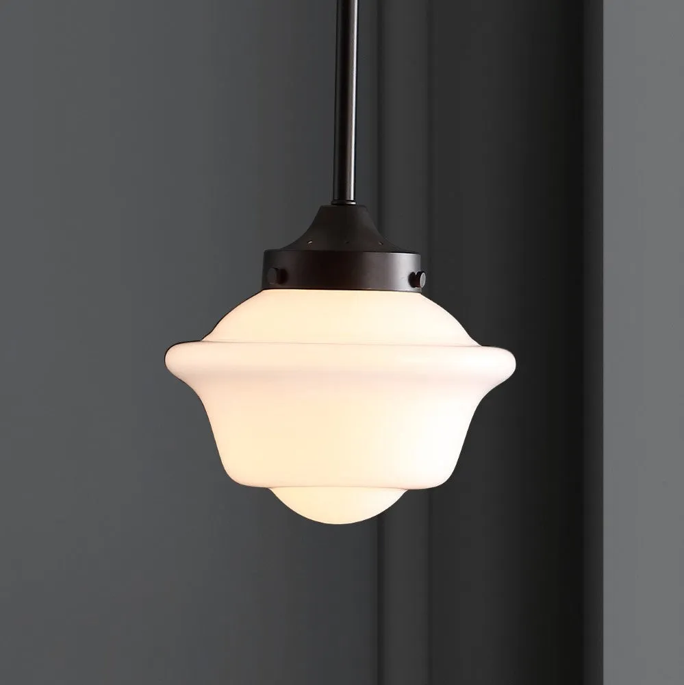 Elk Adjustable Drop Metal/Glass LED Pendant