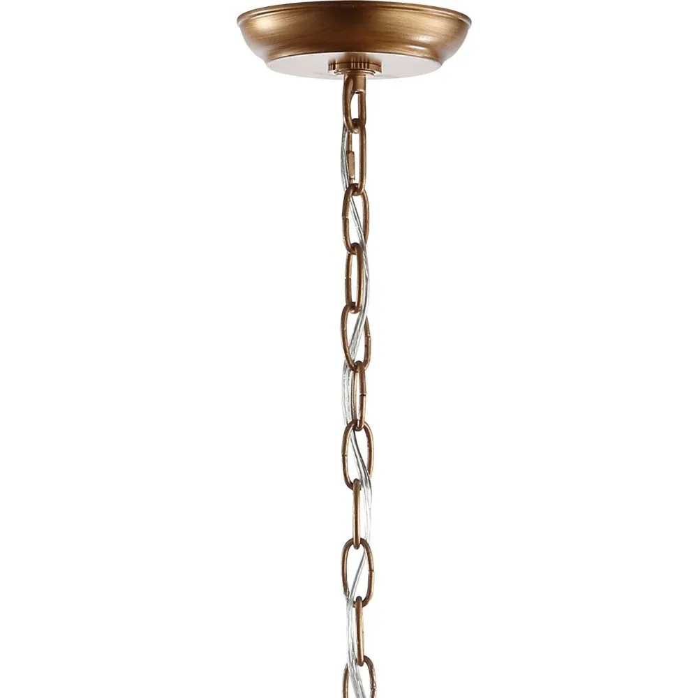 Emu 20" Adjustable Metal/Glass LED Pendant