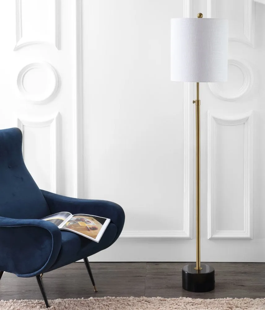 Eric 66" Adjustable Height Metal LED Floor Lamp