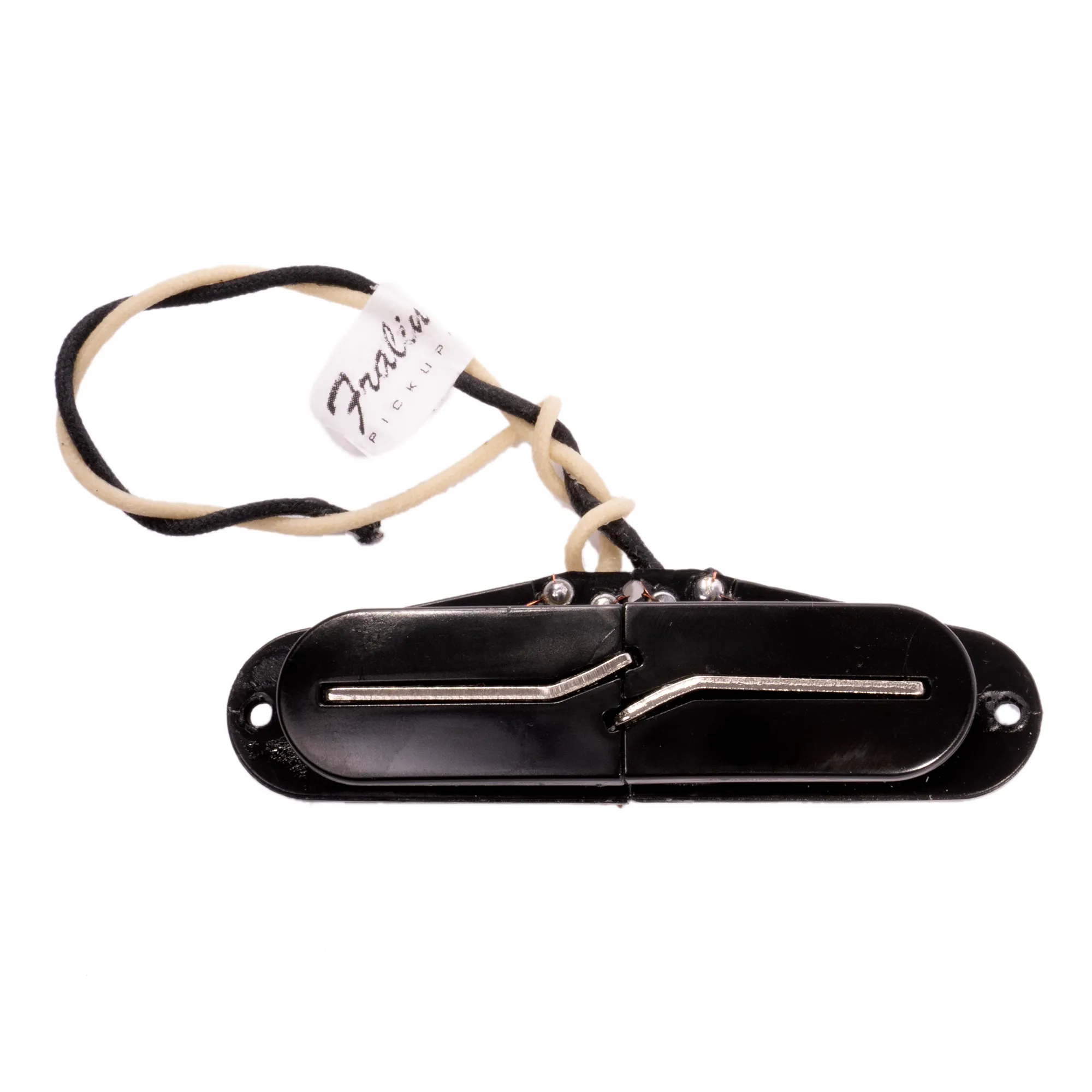 Fralin Split Blade Hum Cancelling Strat Electric Guitar Pickup Set, Black, Blues Output, Medium