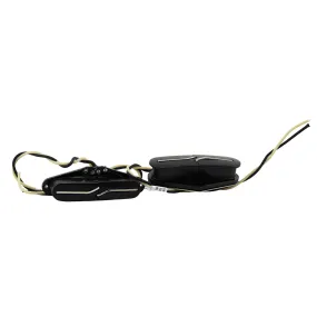 Fralin Split Blade Hum Cancelling Tele Set, Black, Blues Output, Medium Radius