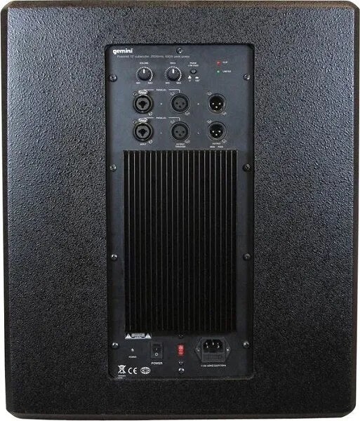 Gemini GVX-SUB12P Powered Subwoofer