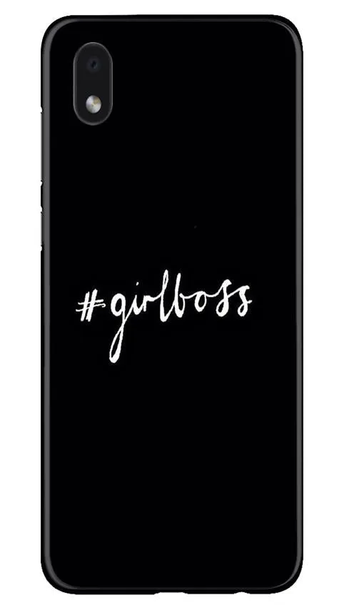 #GirlBoss Mobile Back Case for Samsung Galaxy M01 Core (Design - 266)