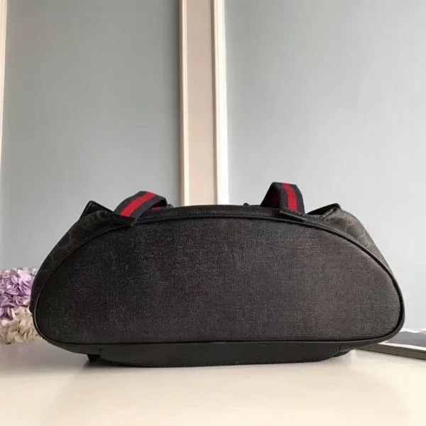Gucci Black Soft GG Supreme Backpack