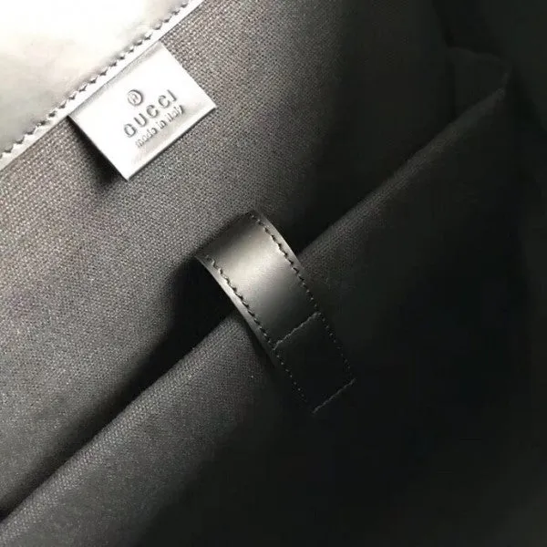 Gucci Black Soft GG Supreme Backpack