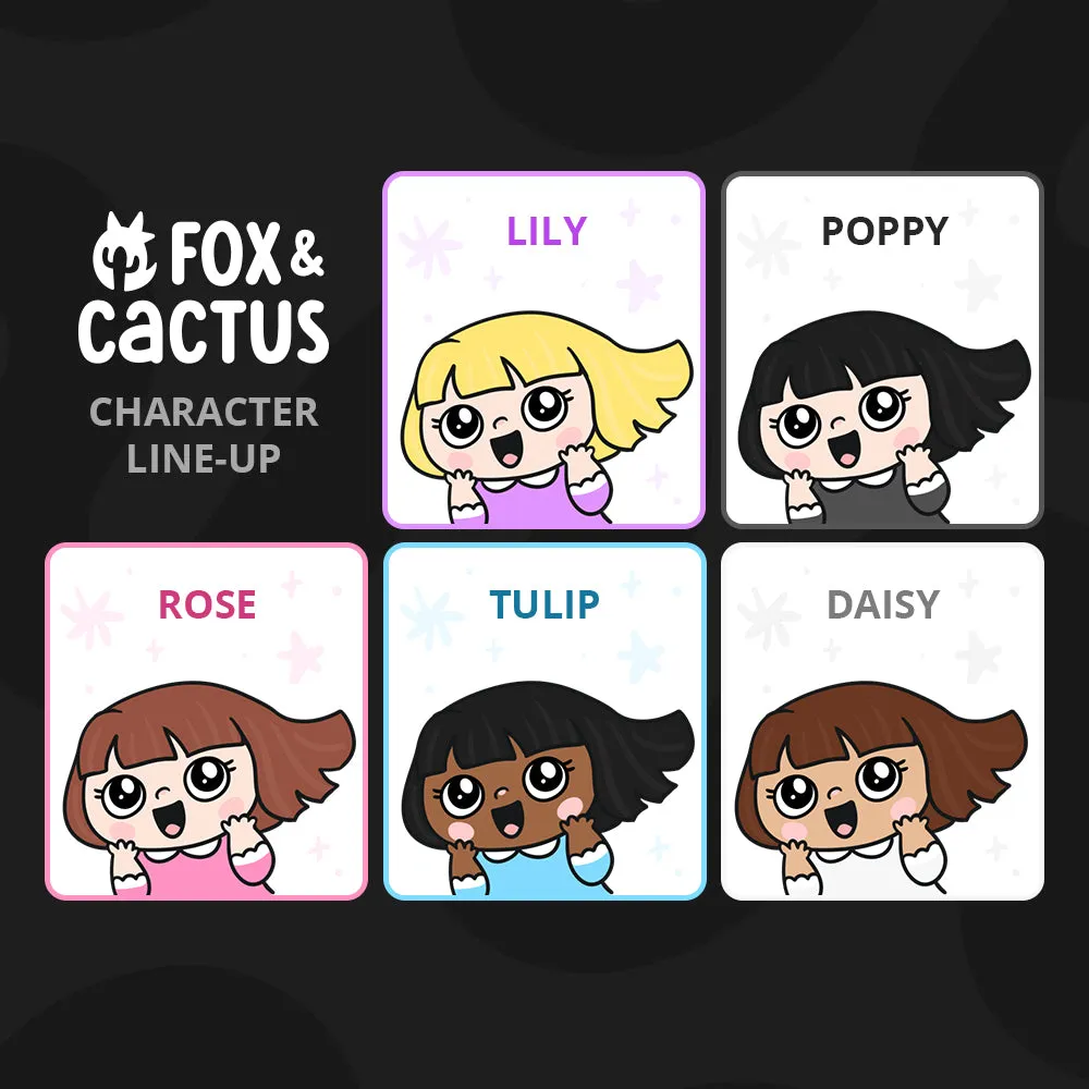 Handheld Gaming Kawaii Girl Stickers