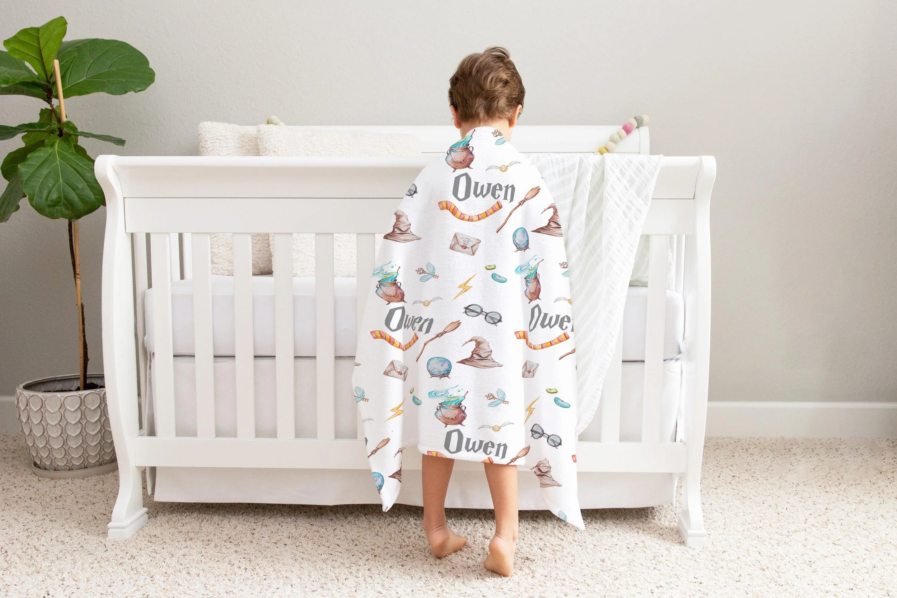 Inspired by Magic Personalized Minky Blanket (Smooth Minky)
