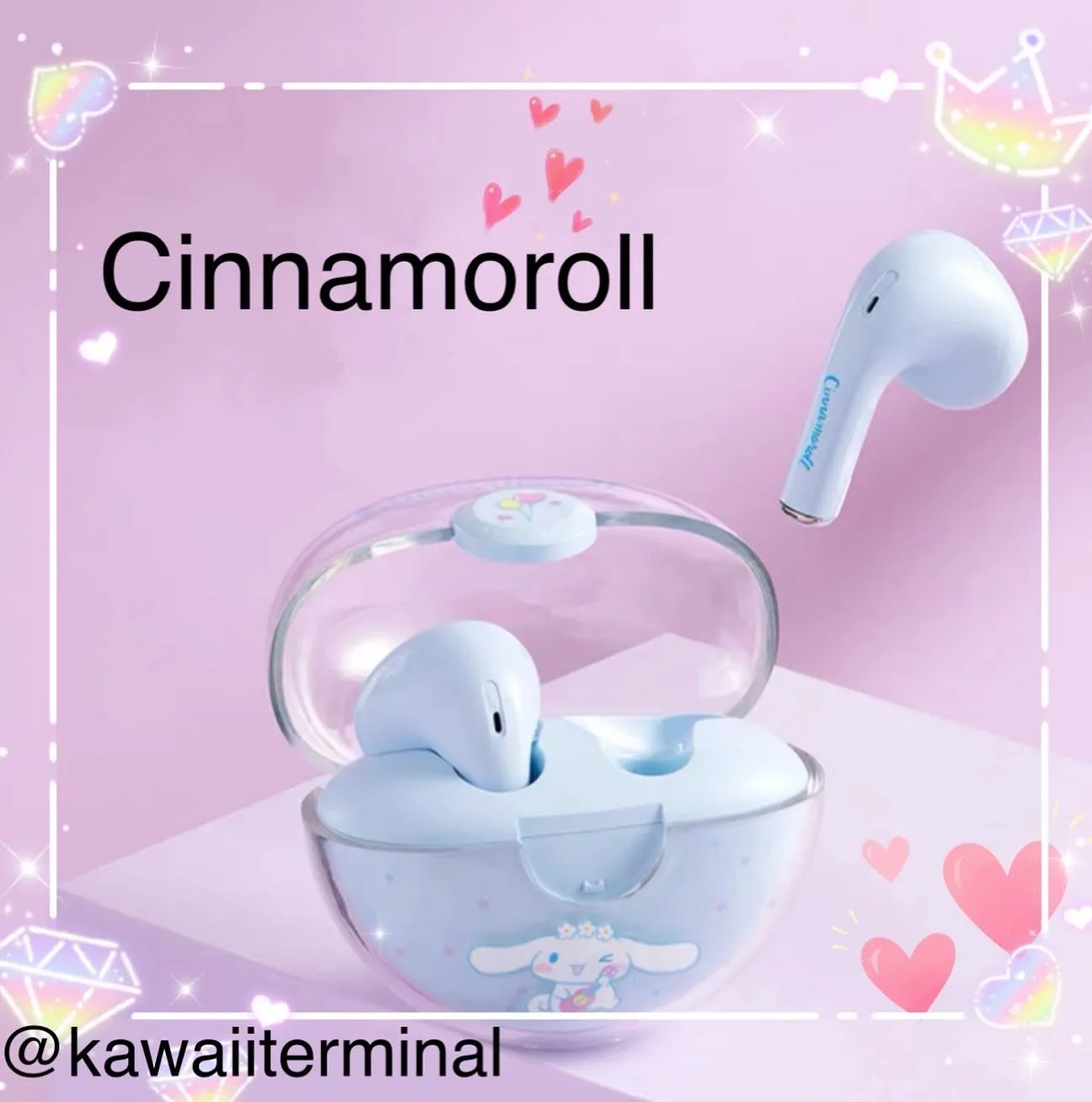 Kuromi / Cinnamoroll Bluetooth Headphones Sanrio