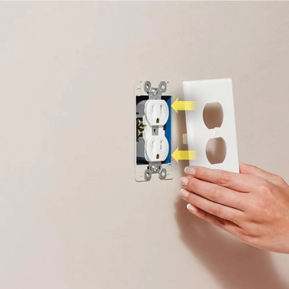 LED sensor night light socket cover