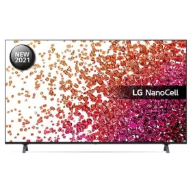 LG 50NANO756PR (2021) LED HDR NanoCell 4K Ultra HD Smart TV, 50 inch with Freeview Play-Freesat HD, Ashed Blue