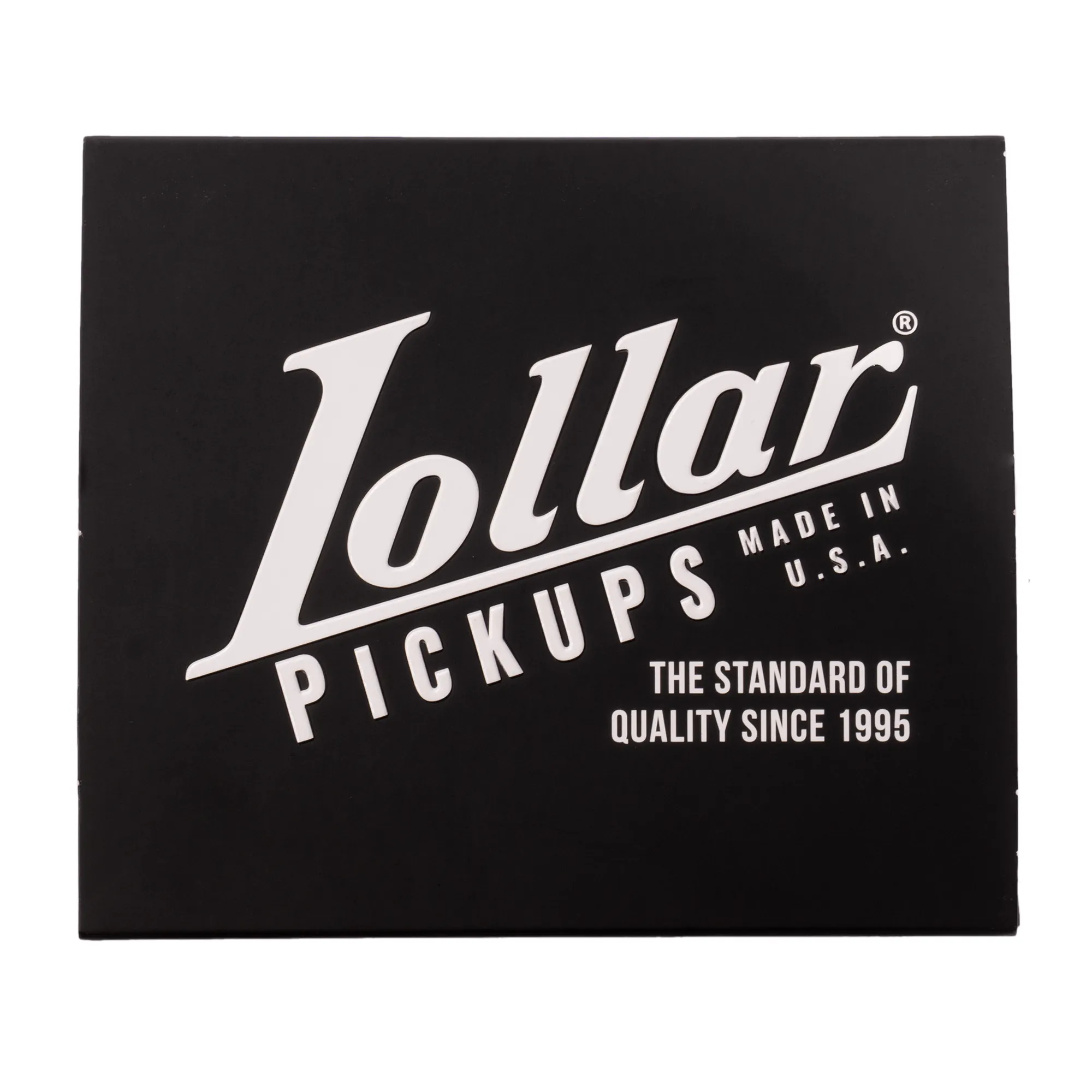 Lollar DC-90 Electric Guitar Pickup Set, Black Cover