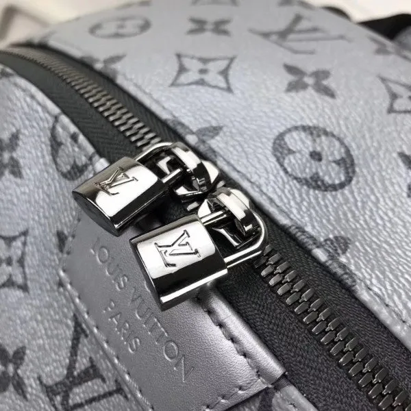 Louis Vuitton Apollo Backpack Monogram Silver