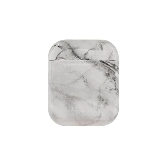 Luxury agate Marble hard case for Apple Airpods case protective cover Bluetooth Wireless Earphone Case Charging Box case bags
