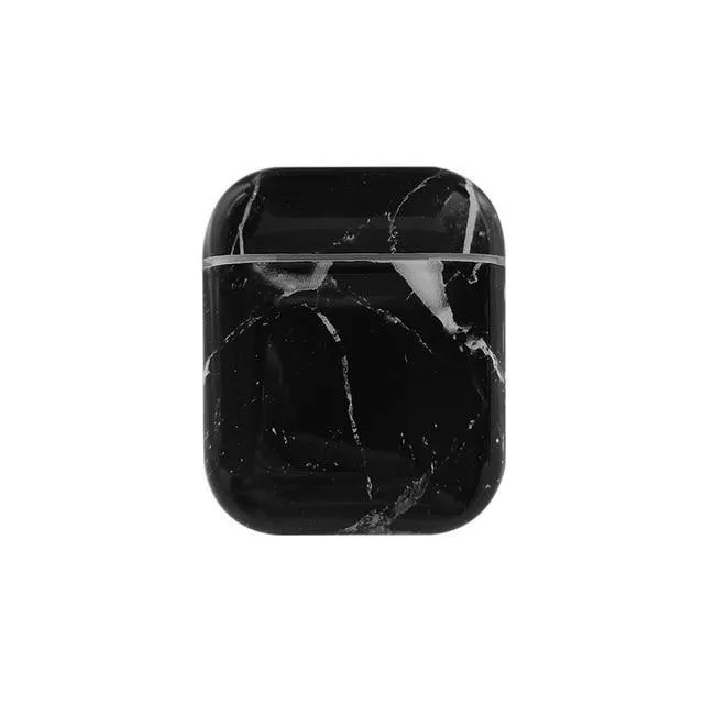 Luxury agate Marble hard case for Apple Airpods case protective cover Bluetooth Wireless Earphone Case Charging Box case bags