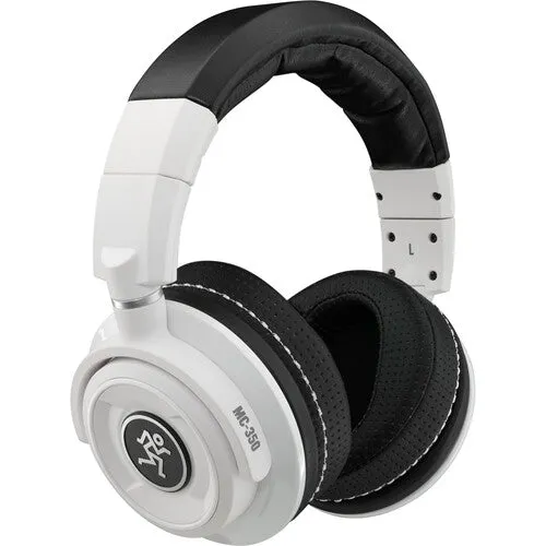 Mackie MC-350 Closed-Back Headphones (Limited-Edition White)