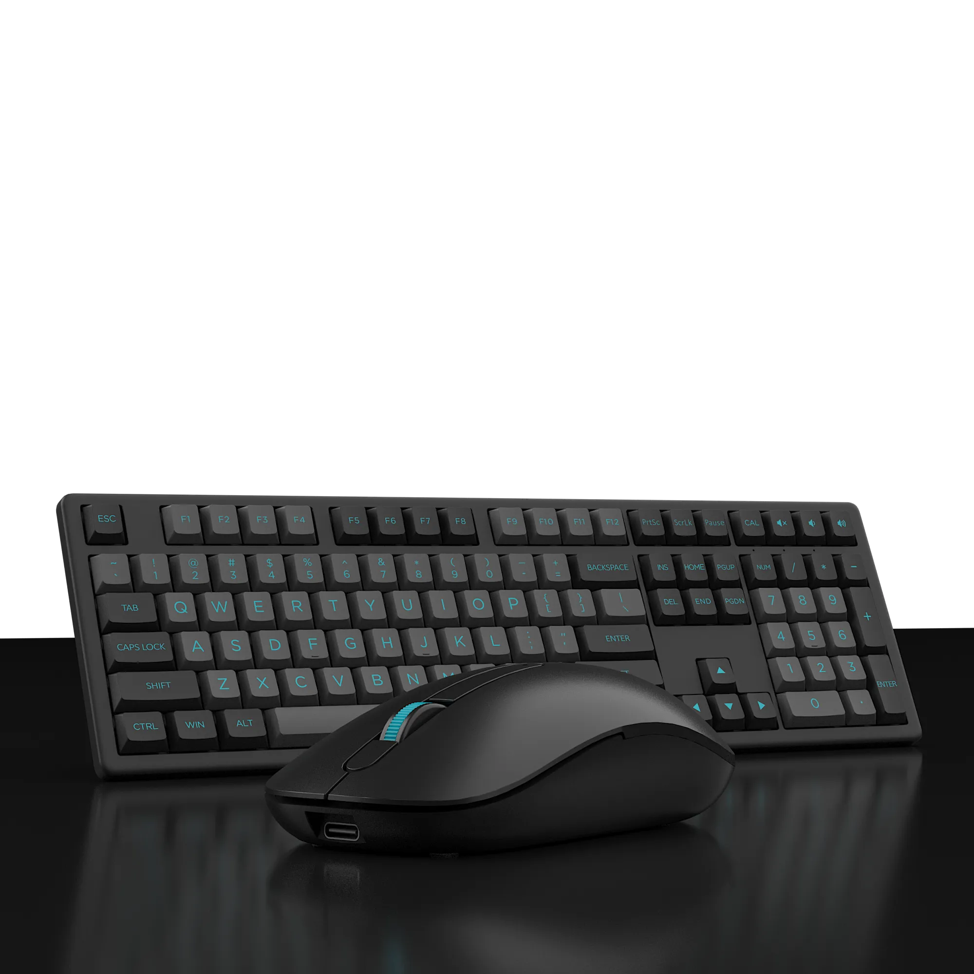 MonsGeek MX108 Black & Silver