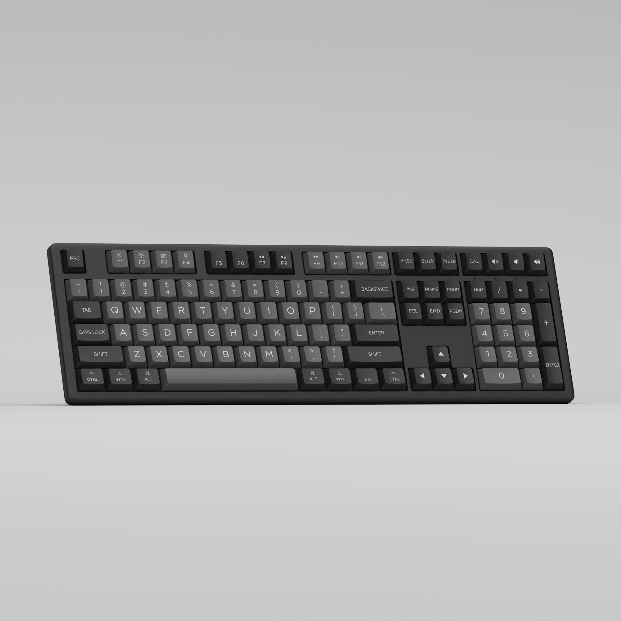 MonsGeek MX108 Black & Silver