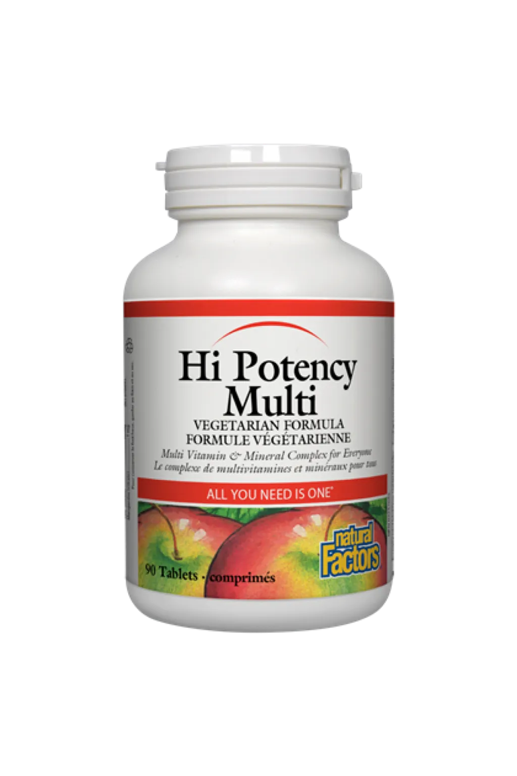 Natural Factors Hi Potency Multi Vegetarian Formula 90s