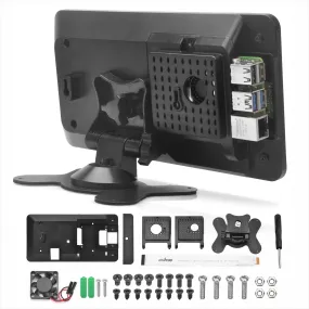 OSOYOO PiStudio Kit for Raspberry Pi 5/4/3, Transforming Pi into 7" workstation