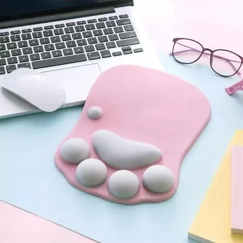 Pawsome Mouse Pad with wrist rest