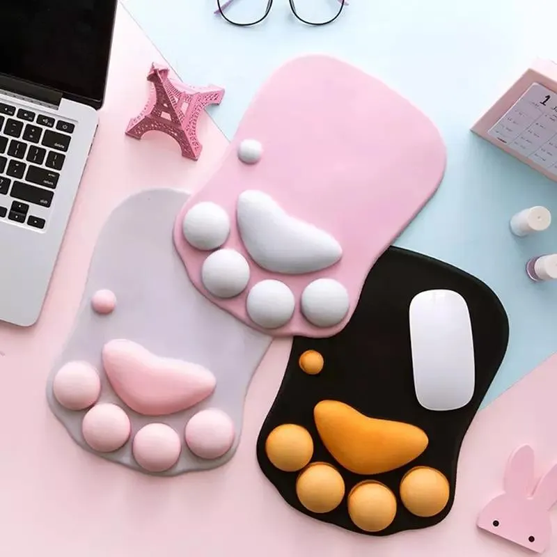 Pawsome Mouse Pad with wrist rest