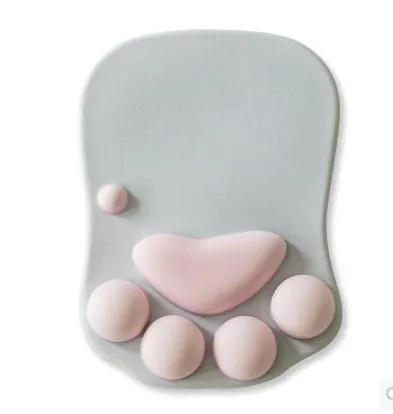Pawsome Mouse Pad with wrist rest
