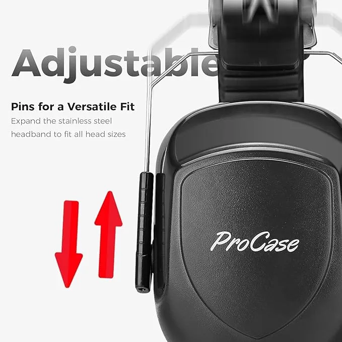 ProCase NRR 28dB Hearing Protection Earmuff