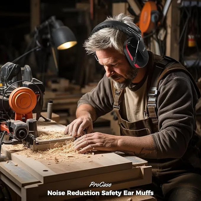ProCase NRR 28dB Hearing Protection Earmuff