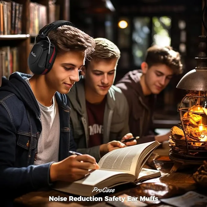 ProCase NRR 28dB Hearing Protection Earmuff