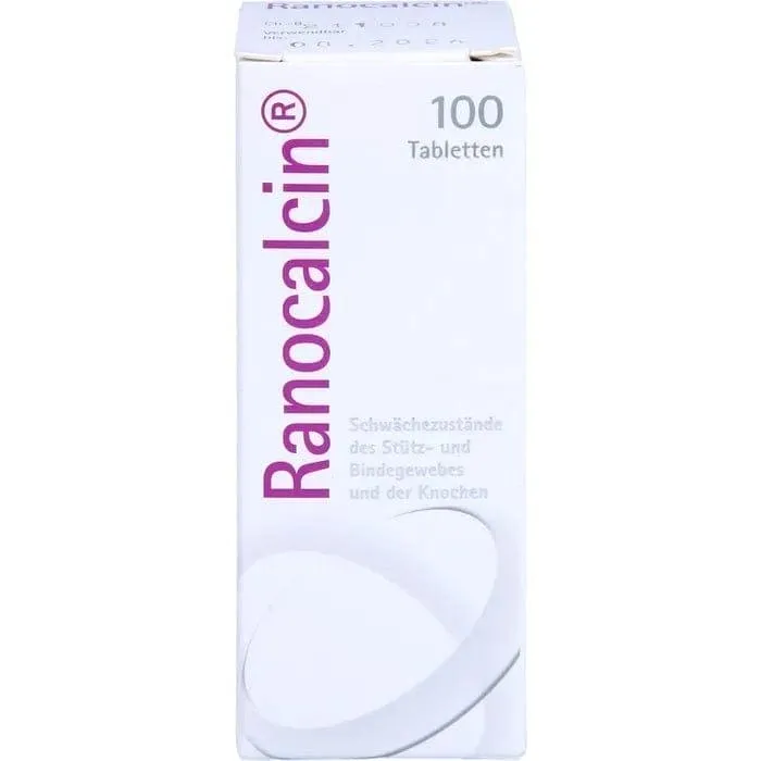 RANOCALCIN tablets, week connective tissue, bone weakness disease