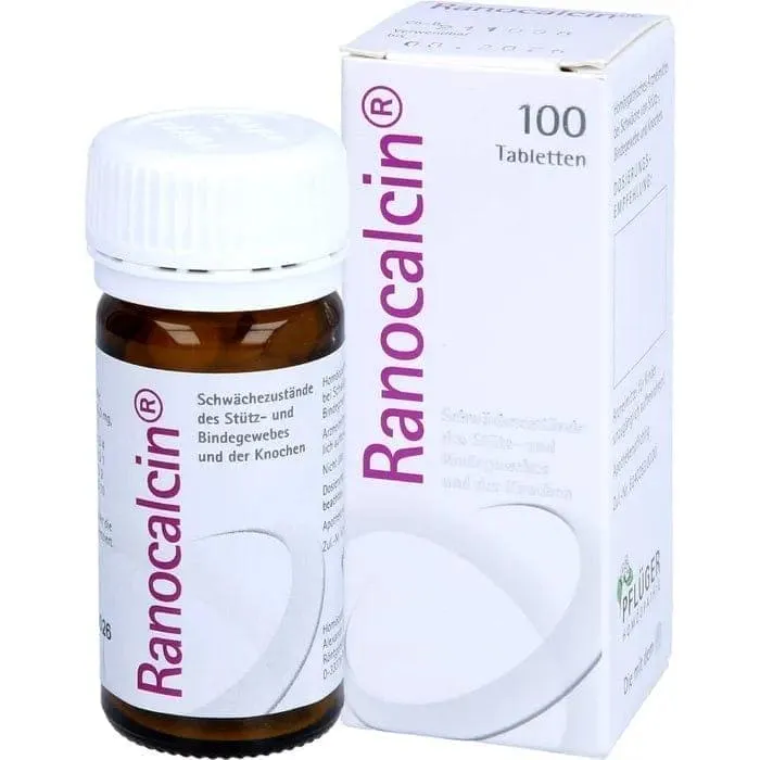 RANOCALCIN tablets, week connective tissue, bone weakness disease