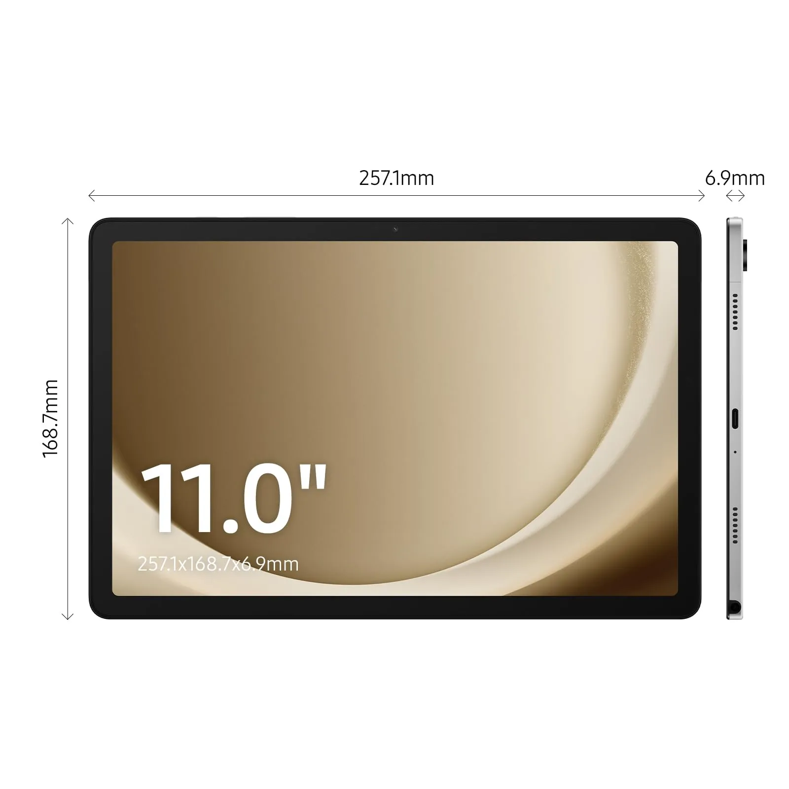 Samsung Galaxy Tab A9  WiFi Android Tablet, 4GB RAM, 64GB Storage, Graphite (UAE Version)