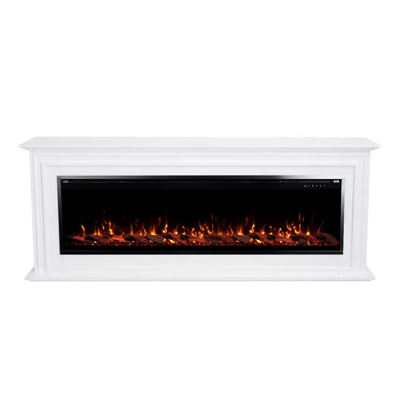 Sideline Elite Pro 50 Inch Smart Electric Fireplace with Encase Surround Mantel
