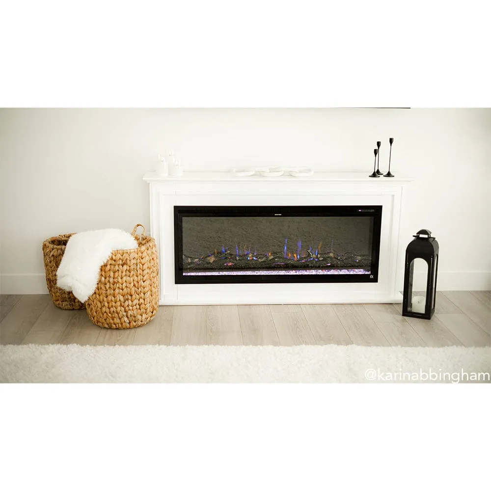Sideline Elite Pro 50 Inch Smart Electric Fireplace with Encase Surround Mantel