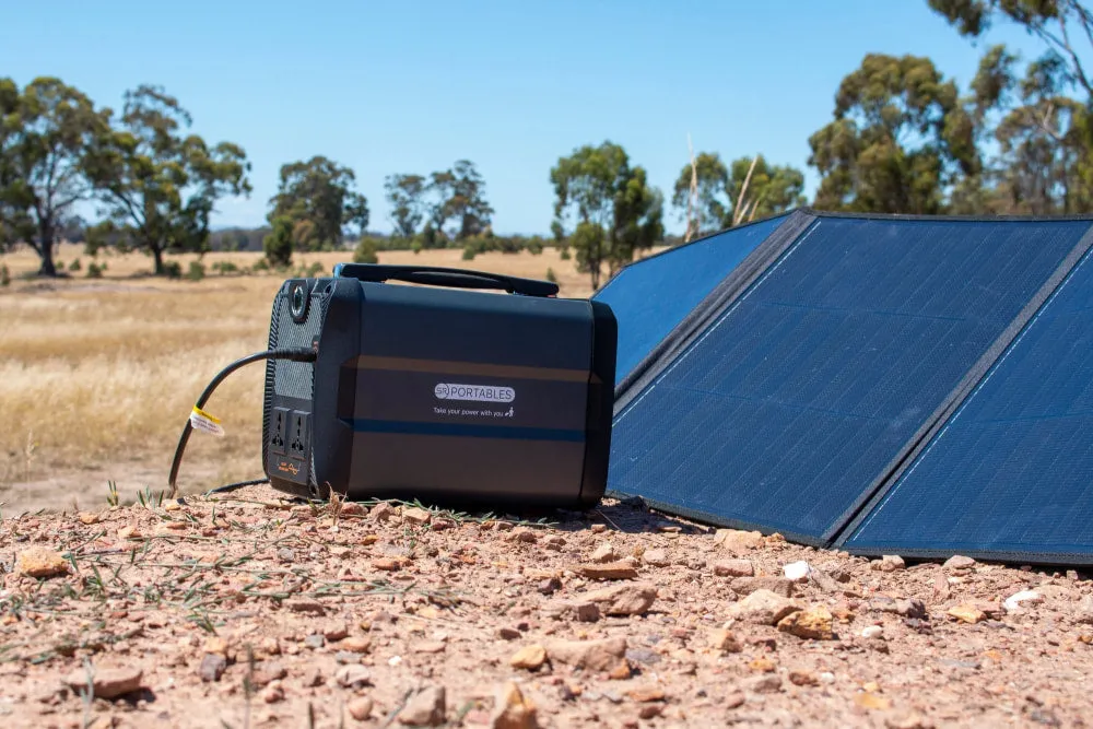 SR Portables Cleo Portable 400Wh Lithium Solar Generator