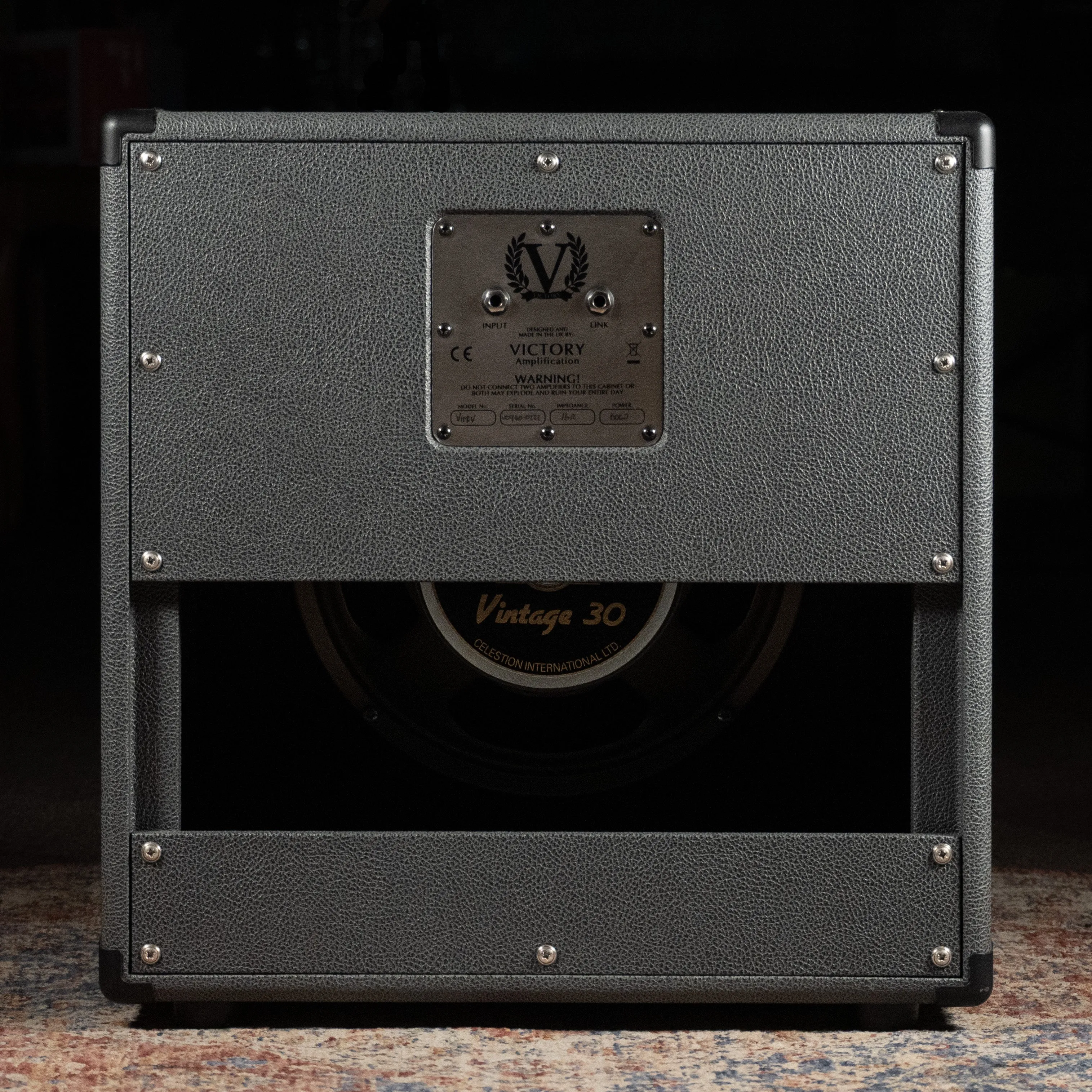 Victory Amps V112 Guitar Amplifier Cabinet w/ Vintage 30 Speaker - Used