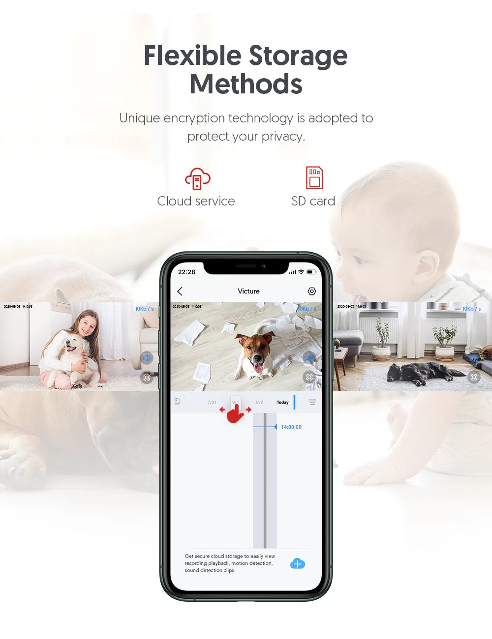 Victure PC540N Baby Monitor with Camera
